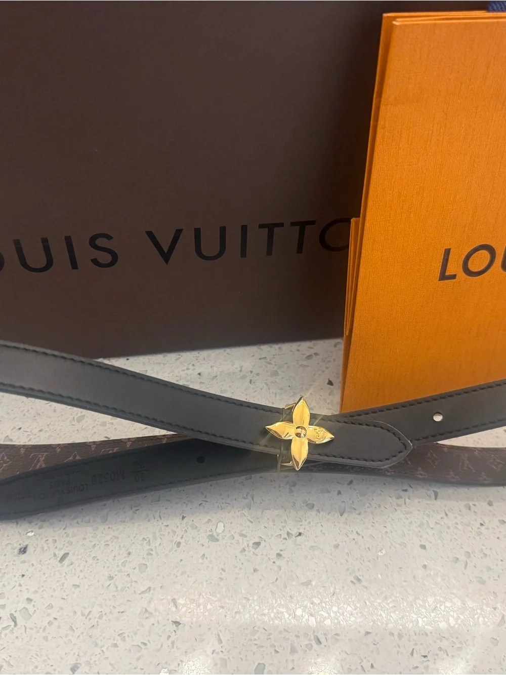Louis Vuitton Flowerstud Belt